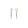 Marcelo Burlon County Pendant Earrings - Gold