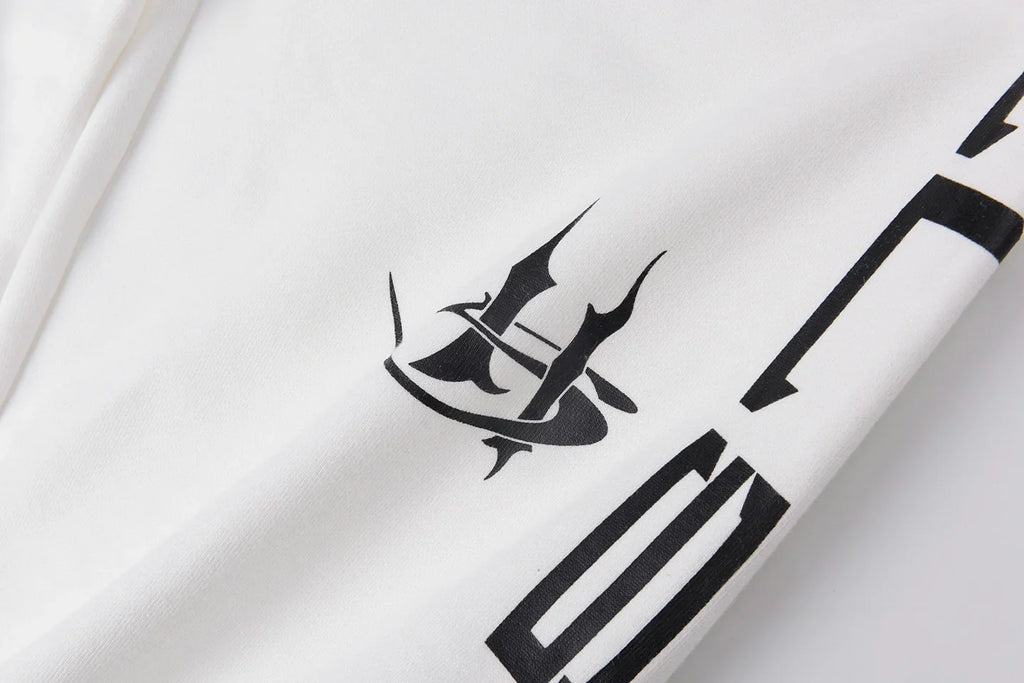 Hellstar Gothic Logo Straight-Leg  Sweatpants